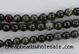 CDB250 15.5 inches 6mm round natural dragon blood jasper beads