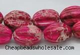 CDT22 15.5 inches 15*20mm star fruit shaped dyed aqua terra jasper beads