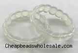 CGB3364 7.5 inches 10*15mm oval opal bracelets wholesale