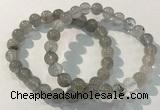 CGB4102 7.5 inches 8mm round rutilated quartz beaded bracelets