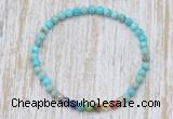 CGB7083 7 chakra 4mm sea sediment jasper beaded meditation yoga bracelets