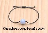 CGB9950 Fashion 12mm blue lace agate adjustable bracelet jewelry