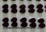 CGC232 10*14mm flat teardrop druzy quartz cabochons wholesale
