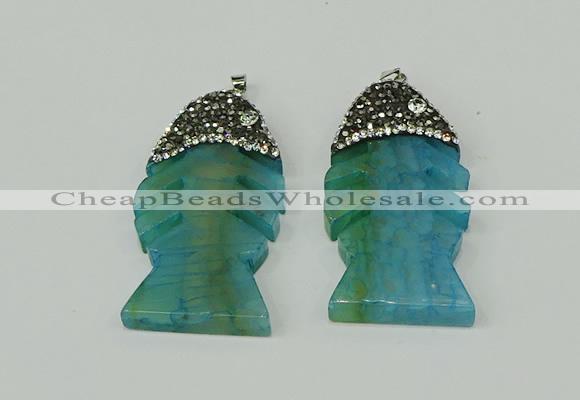 CGP134 25*48mm fishbone agate gemstone pendants wholesale