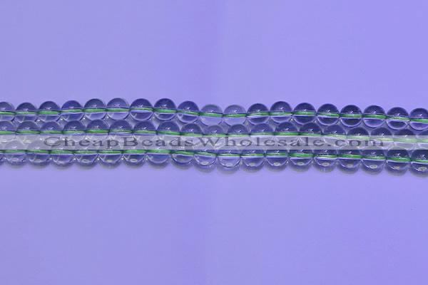 CGQ301 15.5 inches 6mm round AA grade natural green quartz beads