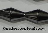 CHE201 15.5 inches 10*20mm dumbbell hematite beads wholesale