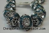 CIB201 19mm round fashion Indonesia jewelry beads wholesale