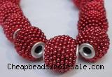 CIB391 15mm round fashion Indonesia jewelry beads wholesale