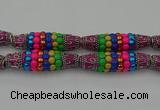 CIB584 16*60mm rice fashion Indonesia jewelry beads wholesale