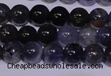 CIL10 15.5 inches 5mm round A grade natural iolite gemstone beads