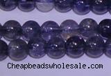 CIL20 15.5 inches 5mm round AA grade natural iolite gemstone beads