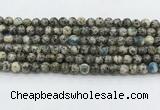 CKJ458 15.5 inches 6mm round natural k2 jasper beads wholesale