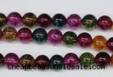 CKQ31 15.5 inches 6mm round dyed crackle quartz beads wholesale