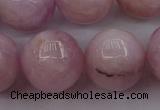 CKU257 15.5 inches 14mm round pink kunzite beads wholesale