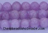 CKU262 15.5 inches 8mm round natural pink kunzite beads