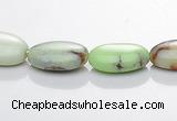 CLE07 8*12mm oval lemon turquoise gemstone beads Wholesale