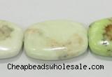 CLE43 15.5 inches 22*30mm rectangle lemon turquoise beads wholesale