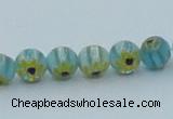 CLG627 10PCS 16 inches 6mm round lampwork glass beads wholesale