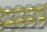 CLG836 15.5 inches 8mm round lampwork glass beads wholesale