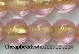 CLG838 15.5 inches 12mm round lampwork glass beads wholesale