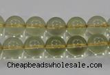 CLQ52 15.5 inches 10mm round natural lemon quartz beads wholesale