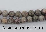 CMB02 15.5 inches 6mm round natural medical stone beads wholesale