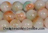 CMJ1066 15.5 inches 8mm round jade beads wholesale