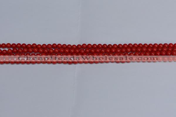 CMJ120 15.5 inches 4mm round Mashan jade beads wholesale
