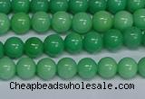 CMJ128 15.5 inches 6mm round Mashan jade beads wholesale