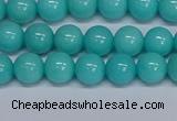 CMJ192 15.5 inches 8mm round Mashan jade beads wholesale