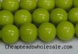 CMJ222 15.5 inches 12mm round Mashan jade beads wholesale