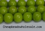 CMJ270 15.5 inches 10mm round Mashan jade beads wholesale