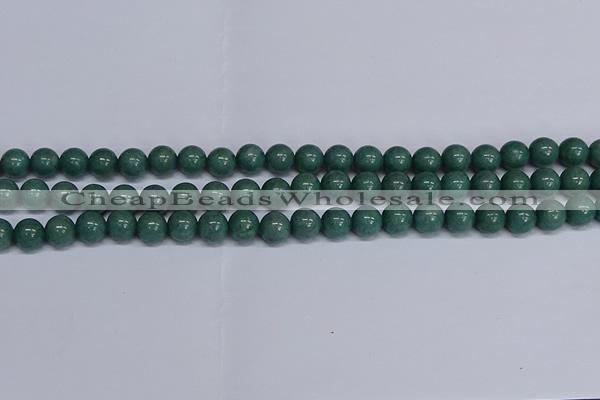 CMJ291 15.5 inches 10mm round Mashan jade beads wholesale