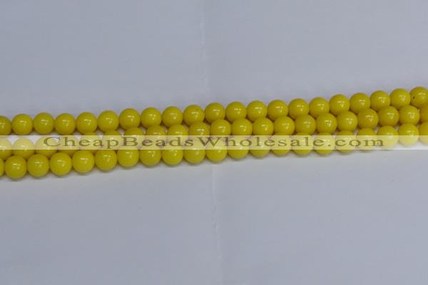 CMJ38 15.5 inches 8mm round Mashan jade beads wholesale