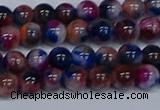 CMJ429 15.5 inches 6mm round rainbow jade beads wholesale