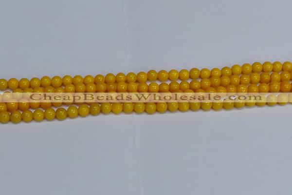 CMJ44 15.5 inches 6mm round Mashan jade beads wholesale