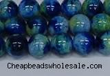 CMJ669 15.5 inches 10mm round rainbow jade beads wholesale