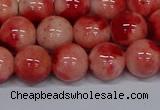 CMJ684 15.5 inches 12mm round rainbow jade beads wholesale