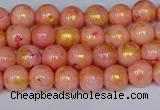 CMJ910 15.5 inches 4mm round Mashan jade beads wholesale