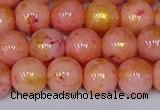 CMJ911 15.5 inches 6mm round Mashan jade beads wholesale