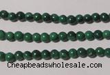 CMN200 15.5 inches 2mm round natural malachite beads wholesale