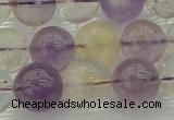 CMQ314 15.5 inches 12mm round citrine & amethyst beads wholesale