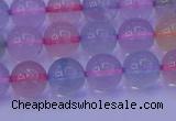 CMQ332 15.5 inches 8mm round colorful quartz beads wholesale