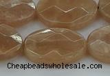 CMS1109 15.5 inches 18*25mm faceted oval moonstone gemstone beads