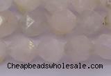 CMS1156 15.5 inches 12mm faceted nuggets white moonstone beads