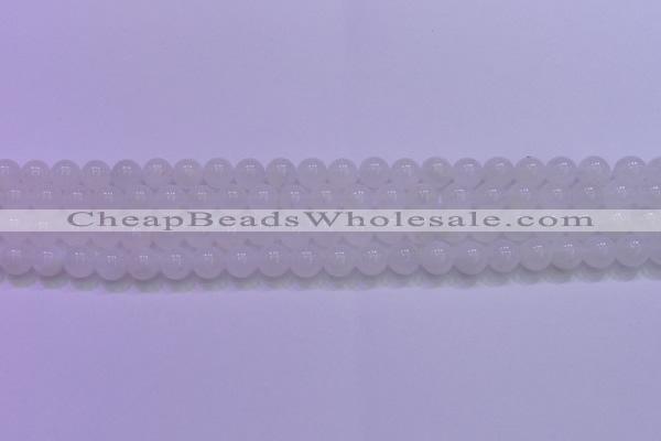 CMS1252 15.5 inches 8mm round natural white moonstone beads
