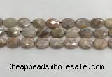 CMS1802 15.5 inches 15*20mm faceted oval AB-color moonstone beads