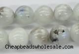 CMS207 15.5 inches 14mm round moonstone gemstone beads wholesale