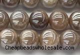 CMS2081 15 inches 8mm round AB-color moonstone beads
