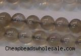 CMS851 15.5 inches 6mm round natural black moonstone beads